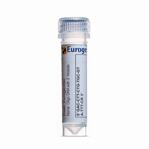 Example of a tube of an Oligonucleotide with 3' Wobble